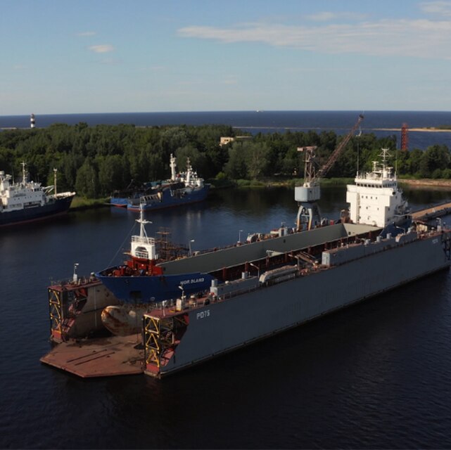 Risk analysis and management of floating dock operations